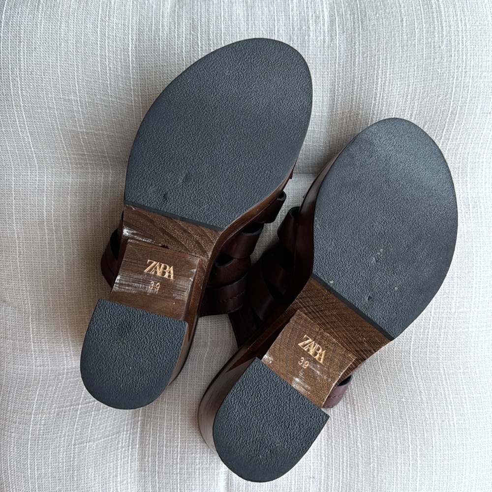 Zara Wooden Wedges - Picture 7 of 7